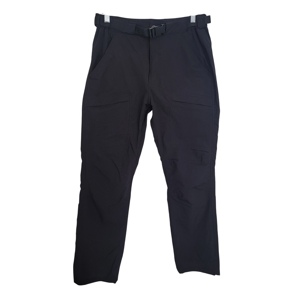 FREE SOLDIER Tactical Gear Pants 30x32 Black Nylon Spandex Cargo Adjustable Belt
